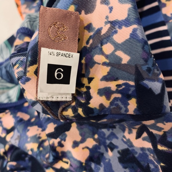 👙 MAAJI Girls Ruffle Tankini Bikini Swimsuit 👙 size 6 - Picture 6 of 14